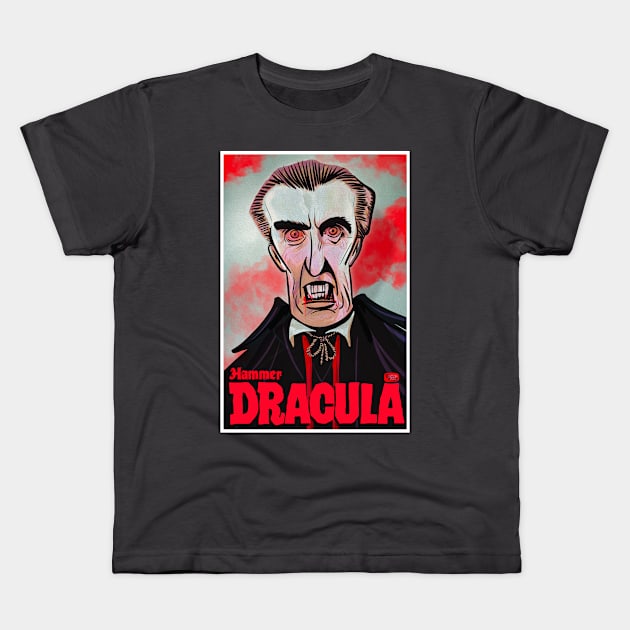 Dracula Kids T-Shirt by Shelf Life Clothing Co